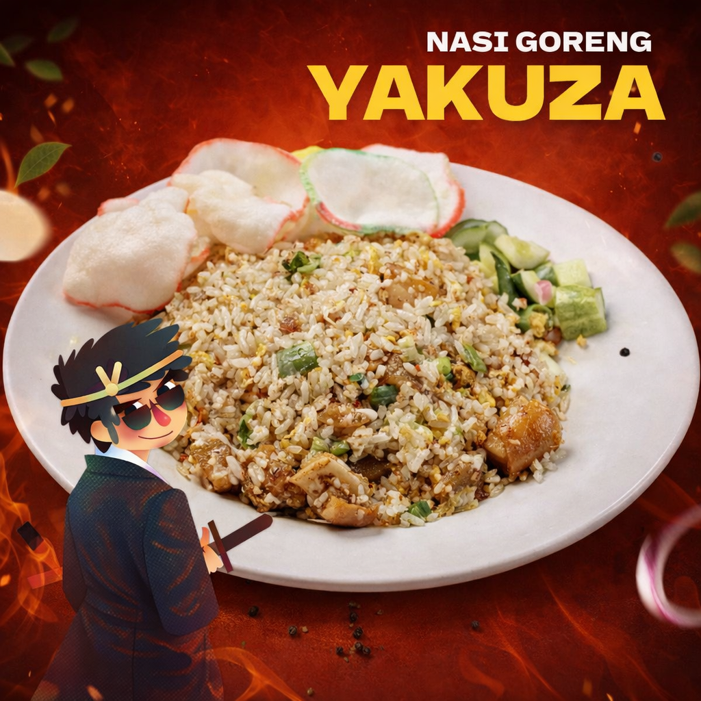 Nasi Goreng Rempah Kikil Cabe Hijau